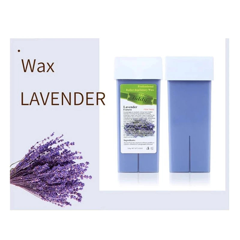 Wax Cartridge for Hair Removal Roll-On Warmer, 100g, Multiple Scents