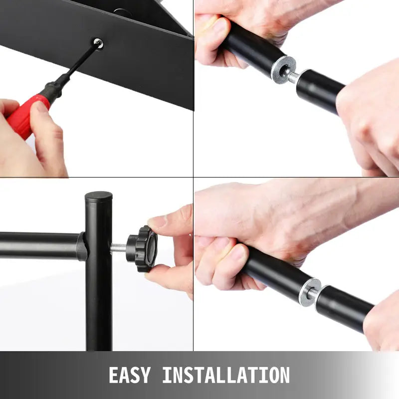 Adjustable Telescopic Backdrop Stand 3x2.4M for Photo Call Events & Weddings