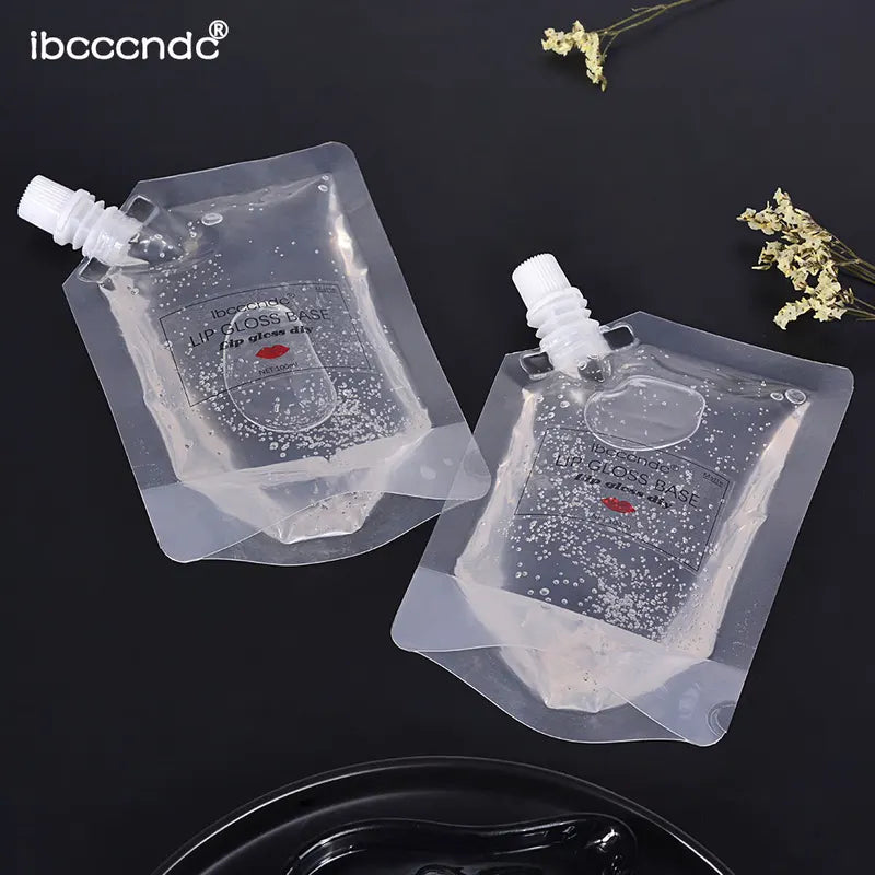 1000ml DIY Clear Lip Gloss Base Oil Non-Stick Moisturizing Lipstick Gel for Handmade Lip Makeup