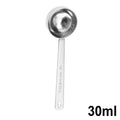 Stainless Steel Coffee Scoop with Long Handle - Measuring Spoon for Kitchen & Cafe