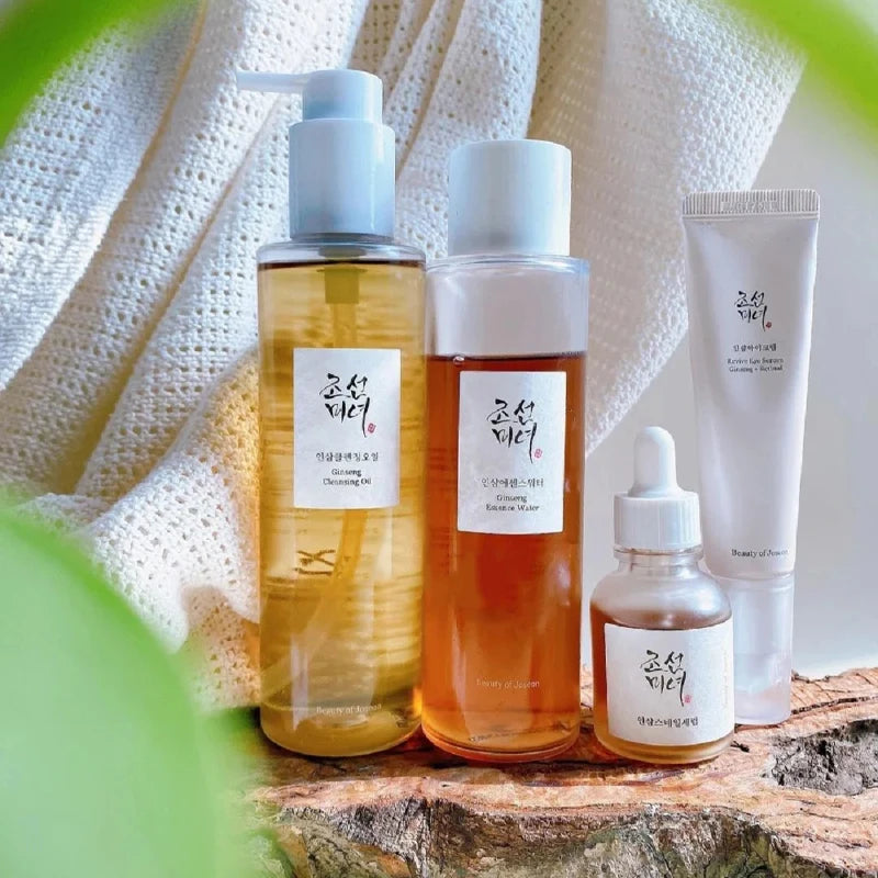 Hydrating Facial Cleansing and Sun Protection Set with SPF50+ - Rice Probiotic Skincare