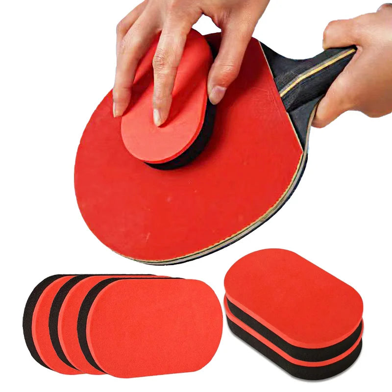 Table Tennis Racket Cleaning Brush Sponge Eraser - Durable Racket Care Accessory