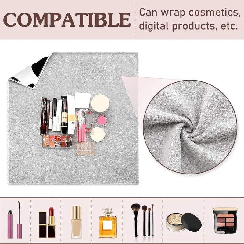 Travel Makeup Brush Storage Bag 50cm Waterproof Cloth Protective Wrap