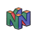 Colorful Metal Brooches Set - Geometric Letter N Pin for Clothing & Bags
