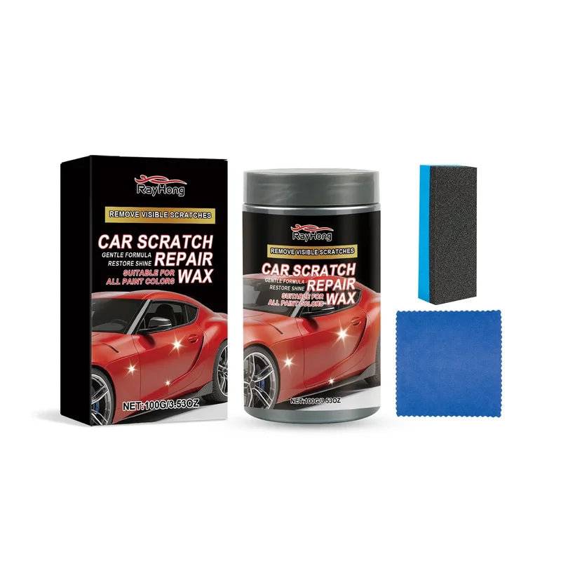 Car Scratch Repair Wax Surface Blemish Removal Polishing Tool Kit - Multiple Colors