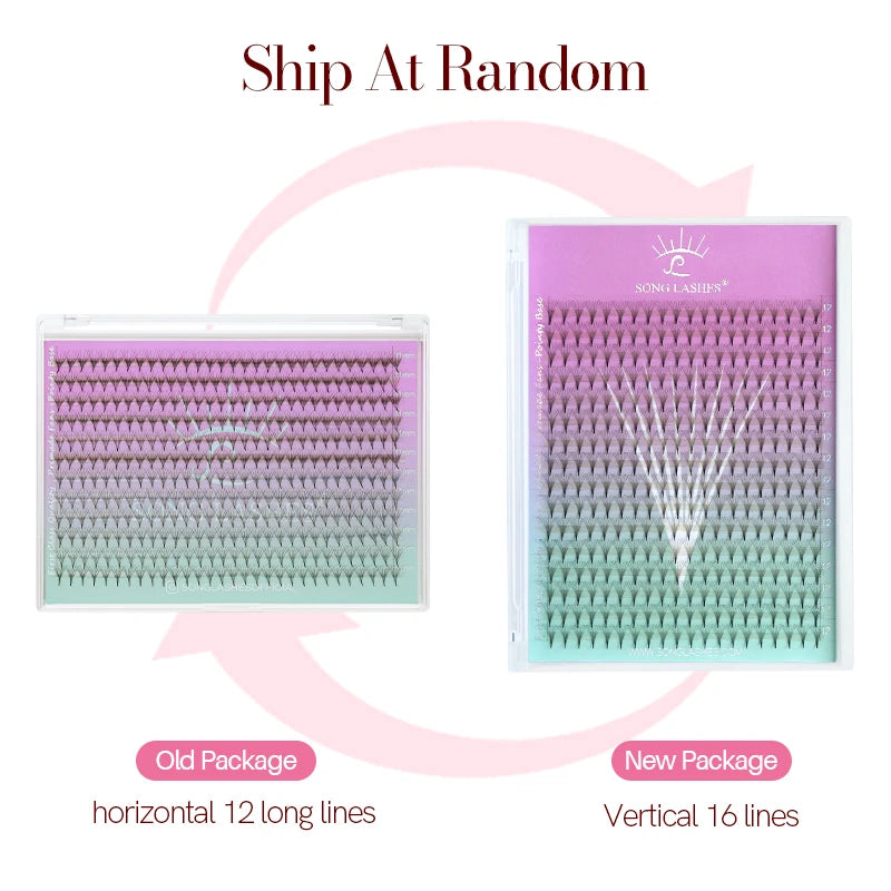 Wholesale Premade Fan Fans for Eyelash Extensions - Mega Volume, Ultra Speed, Pointed Base
