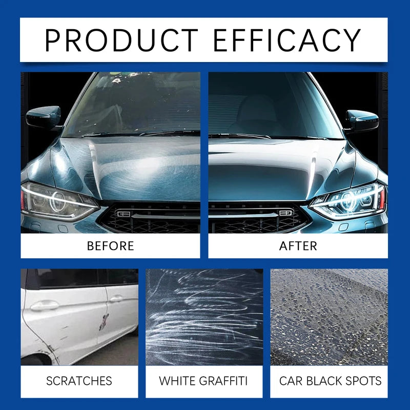 Car Nano Ceramic Wax Coating Spray Quick-Dry Polish Anti-Scratch Protection 120ML