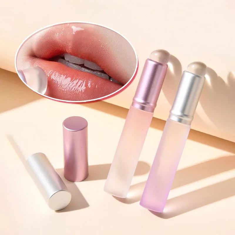 Mini Silicone Lipstick & Concealer Brush Set - Reusable Multi-Use Makeup Tool