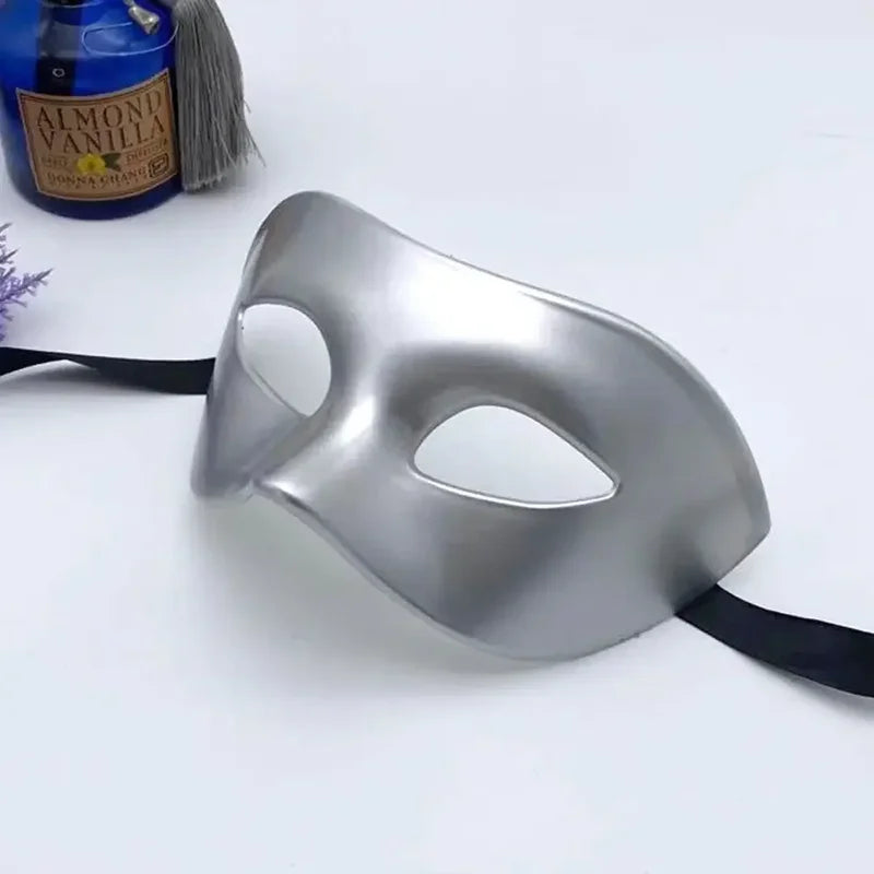 Unisex Masquerade Half Face Mask for Halloween & Party Decorations