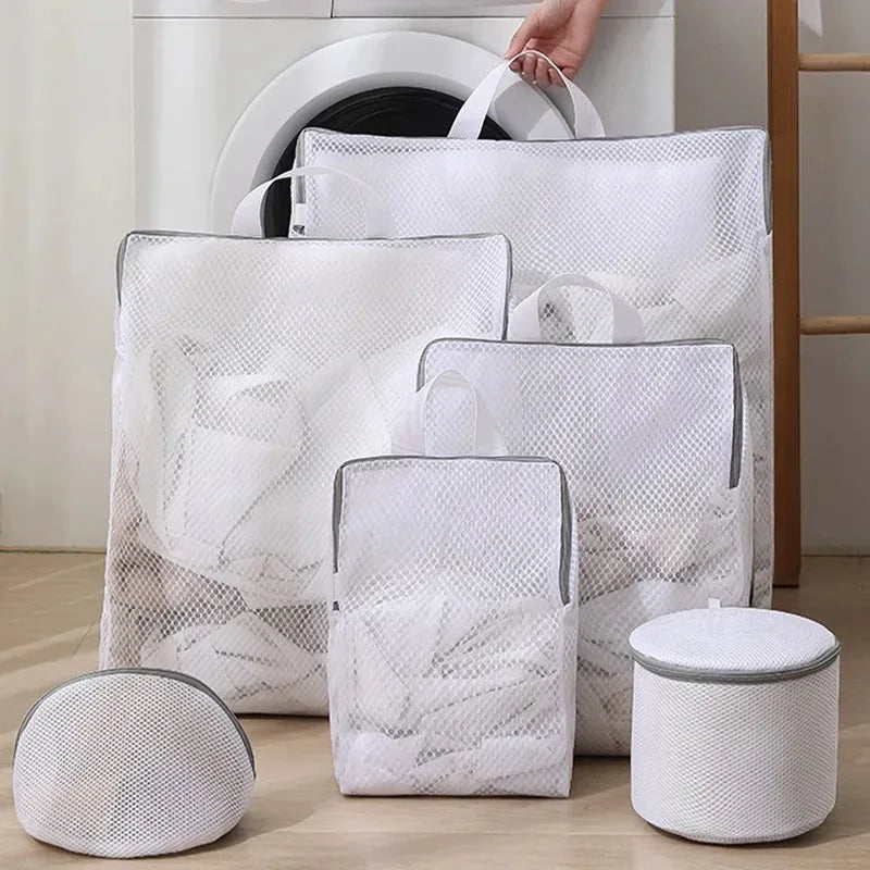 Laundry Wash Bags Set - Reusable Mesh Storage Bags for Clothing Care