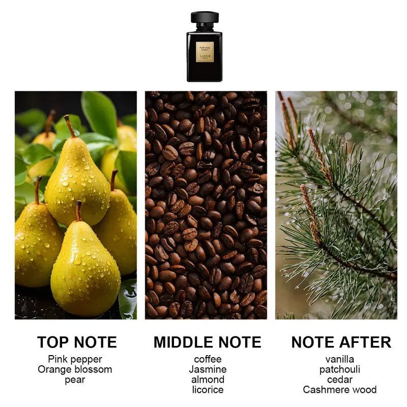Unisex Cedar Woody Perfume Set - Long-Lasting Fragrance, 110ml Gift for Men & Women