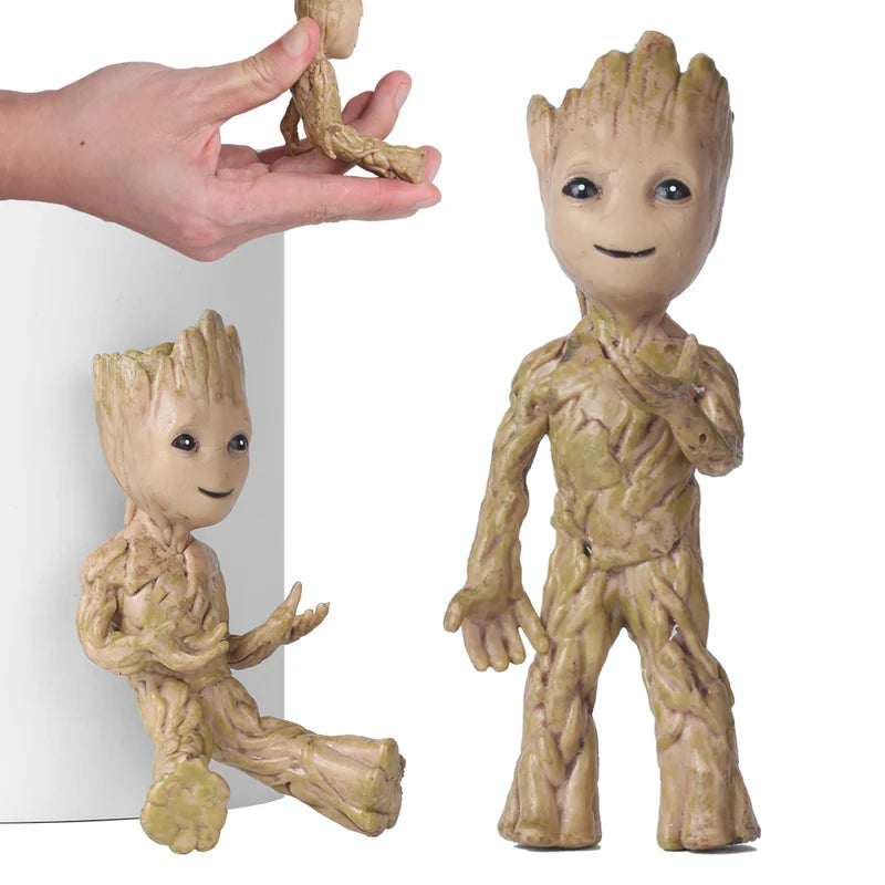 Mini Anime Groot Figurine - Desktop Decor Tree Model, Home Accessories Gift