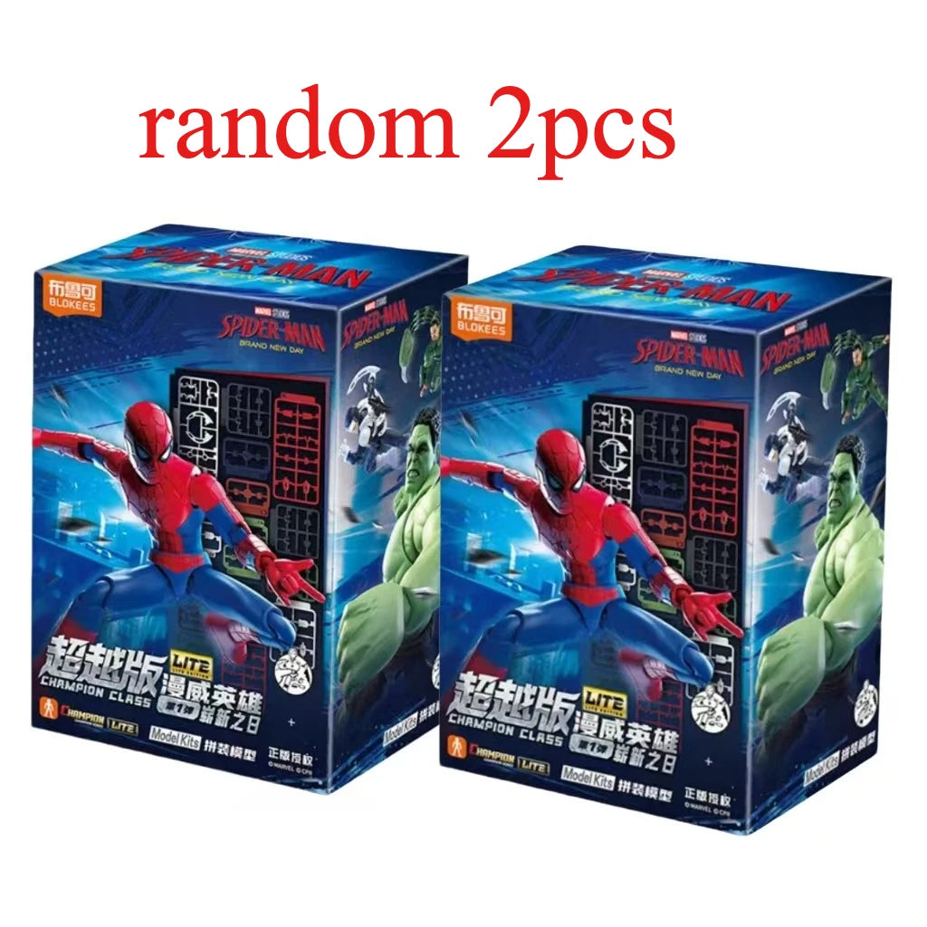 Action Figure Model Kit - Spider-Man Hidden Battle Edition, Multiple Colors