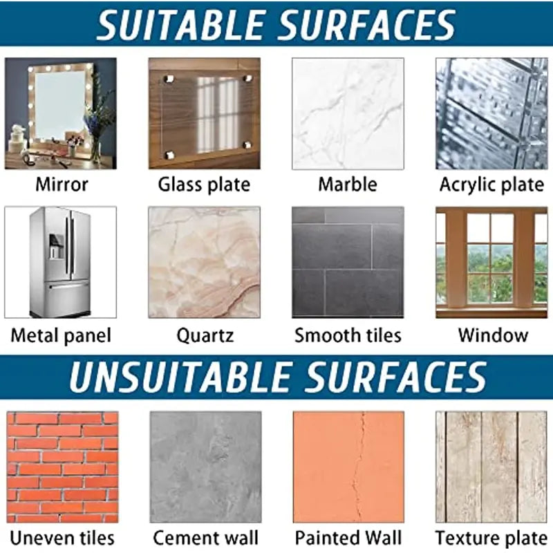 30 Pack Strong Adhesive Wall Hooks No Drilling Waterproof Bathroom Mounts