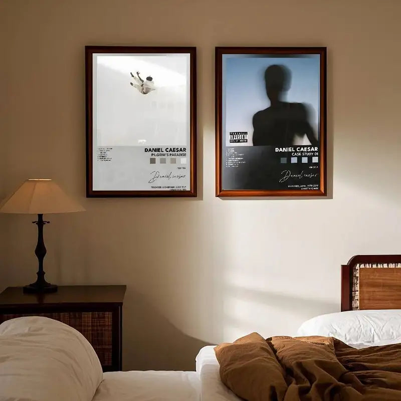 Singer D-Daniel Caesar Poster Wall Art - Modern Living Room Decoration