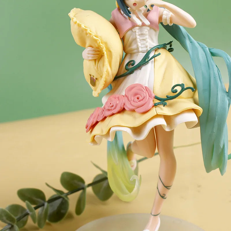 Anime Figure Fairy Mirror Car Ornament - Hatsune Miku Model Decoration Gift