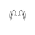 Stainless Steel Fang Lip Cuffs Non-Piercing Clip-On Lip Rings Halloween Body Jewelry