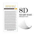 False Eyelash Extensions 6D 8D 10D 12D 20D Volume Fans Faux Mink Premade