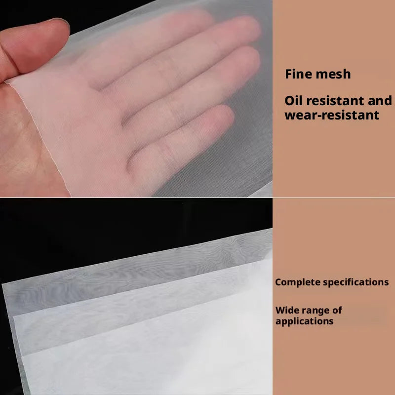 Nylon Mesh Water Filter Screen 80-500 Mesh Micron Food & Paint Purification