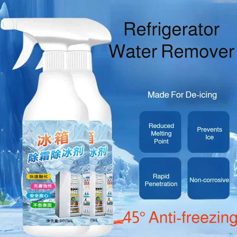 Fast-Acting Refrigerator Defrost Spray 500ml - Ice Melt & Frost Remover