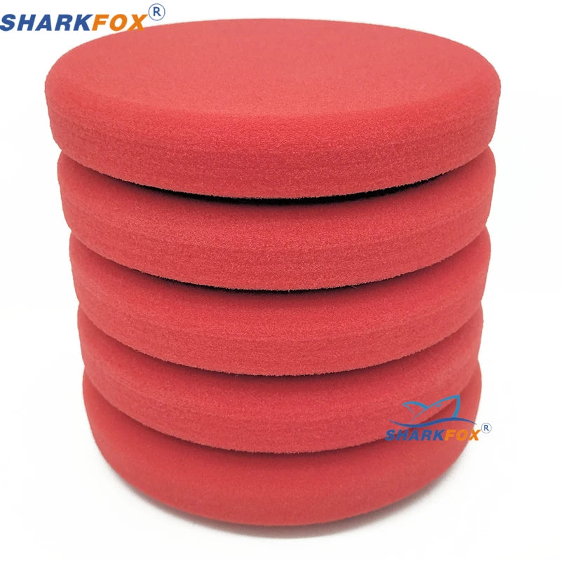 Car Buffer Polishing Pads 5-6 Inch Sponge Buffing Pads for DA/RO/GA Polishers
