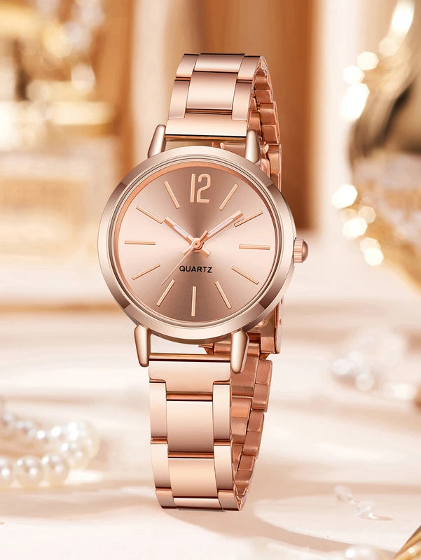 Women's Quartz Wrist Watch Set - Alloy Y2K Party Dress Holiday Gift