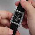 Men's Retro Waterproof Luxury Business Watch - Square Dial, High-Quality
