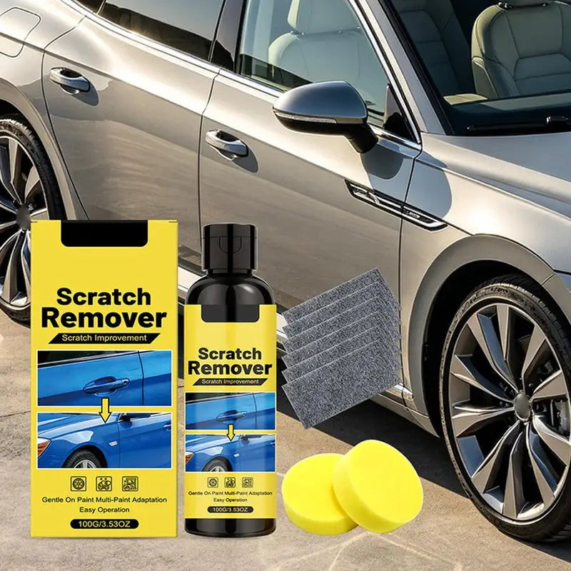 Car Scratch Remover Kit for Auto Paint Touch-Up and Polishing