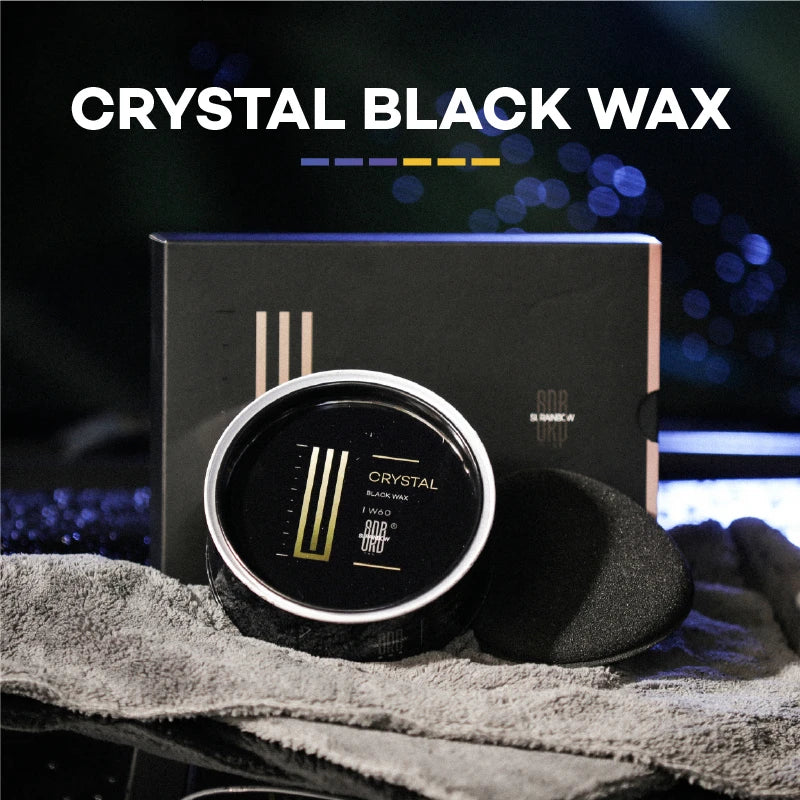 Premium Black Car Wax Paste for Deep Gloss & Long-Lasting Protection
