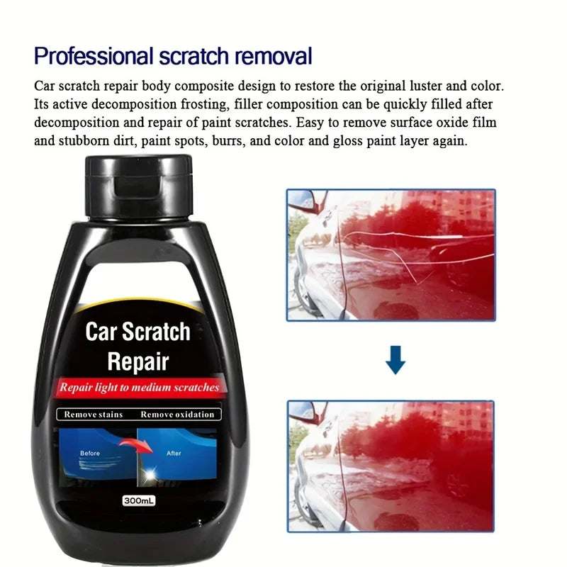 Car Scratch Remover Polish Kit - Auto Body Scratch Repair & Swirl Remover