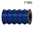 5KG Multi-Color PLA 3D Printing Filament for FDM Printers - Low Warping & Odor-Free