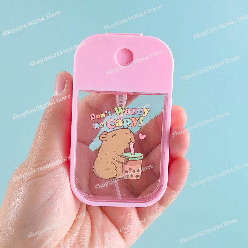 Creative Anime Style Water Spray Bottle - Portable Perfume Flask for Travel & Gifts