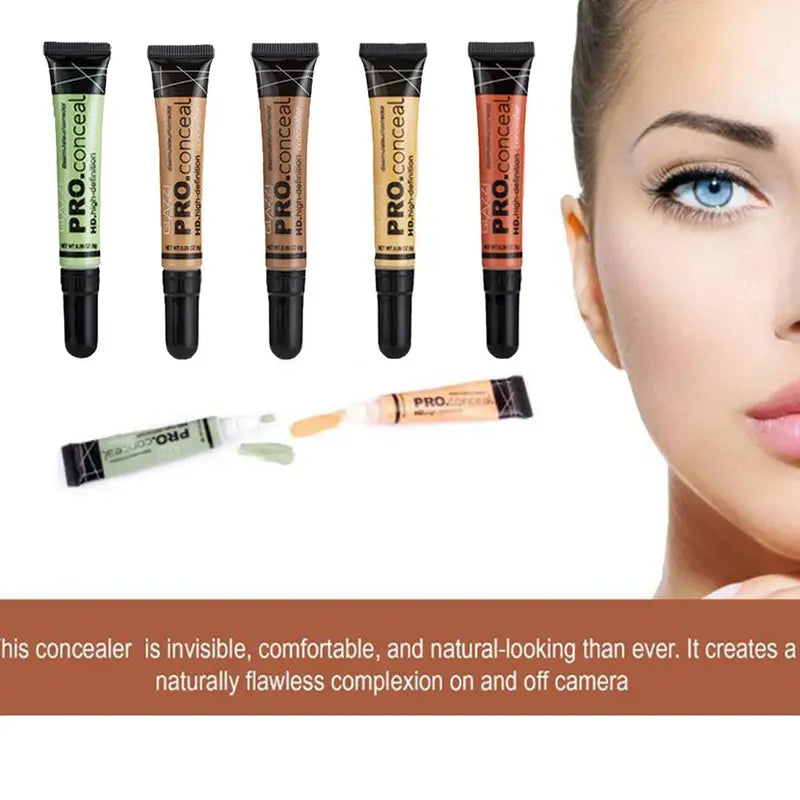 Full Coverage Liquid Foundation Matte Face Makeup Concealer Oil Control Brightening Skin Tone