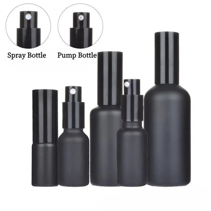Refillable Glass Spray Bottle 5ml-100ml for Perfume Essential Oil Cosmetic