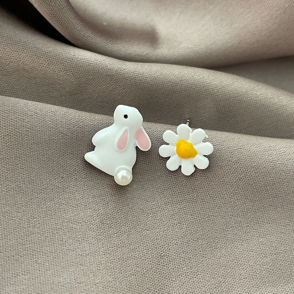 Summer Fruit Zircon Stud Earrings for Women - Cute Lemon Design Party Jewelry