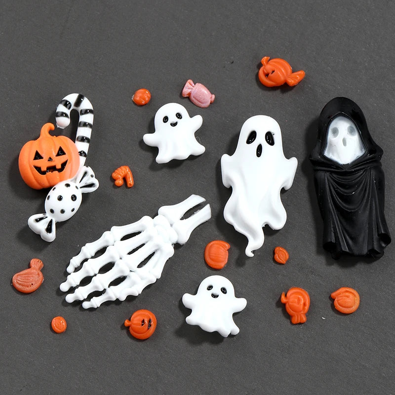 Halloween Skeleton Hand Nail Art Silicone Mold for Manicure & Nail Decor