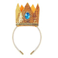 Princess Crown Headband Set Cosplay Prop for Kids Girls Halloween Carnival Accessories