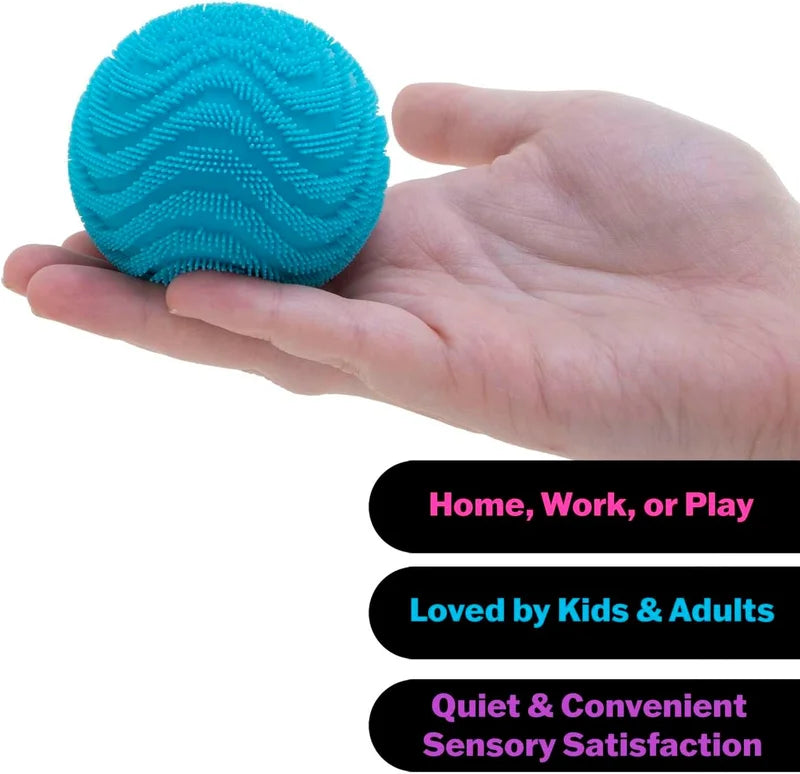 Stress Relief Fuzz Ball Blind Box Series - Soft Desktop Toy for Anxiety & Focus