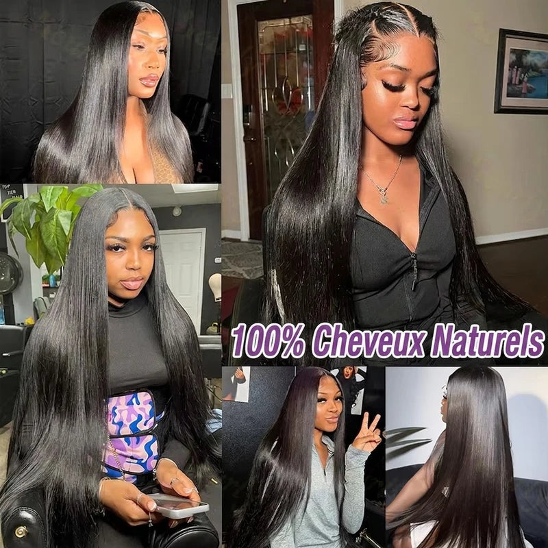 Double Drawn Human Hair Bundles - Brazilian Virgin Hair Extensions 16+ Inches