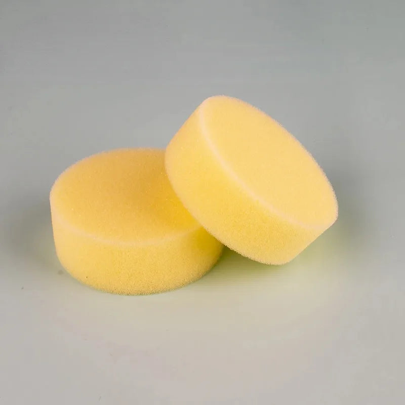 Multi-Use Foam Sponge Set for Car Detailing & Home Cleaning - 9 Pieces, 7cm