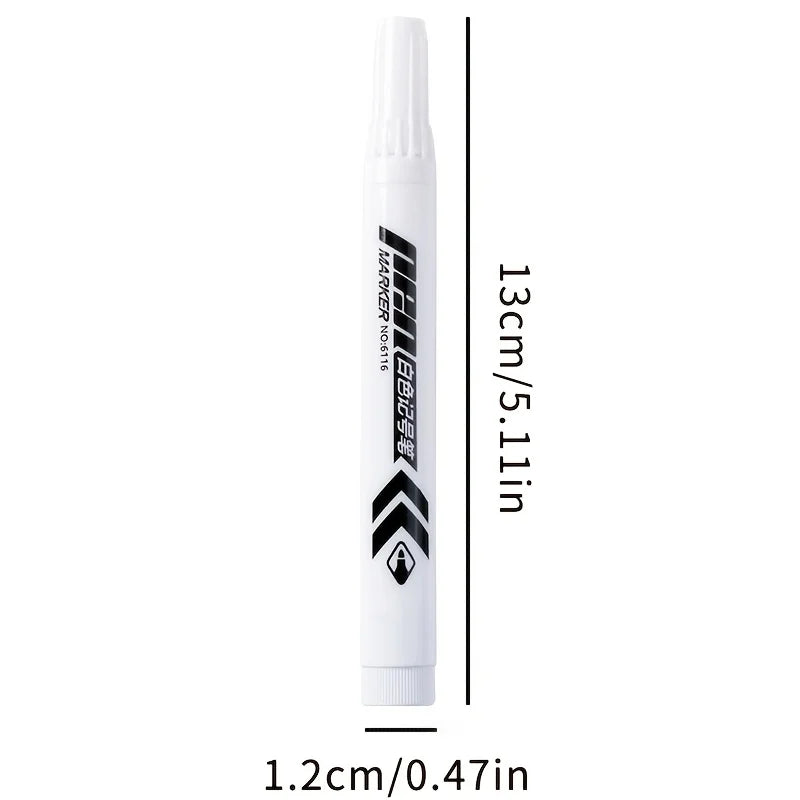 17 Pcs Acrylic Paint Markers for Rock, Ceramic, Glass, Wood, Fabric, Metal