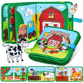 Farm Animal Montessori Busy Board for Toddlers Sensory & Learning Toy