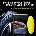 Car Tire Shine & Retread Wax - Durable Anti-Aging Gloss Enhancer, 150g