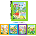Kids Reusable Water Drawing Book with Refillable Pen - Educational Montessori Toy