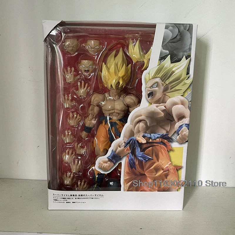 Dragon Ball Z Son Gokul Action Figure SHFiguarts Super Saiyan Anime Collectible Toy