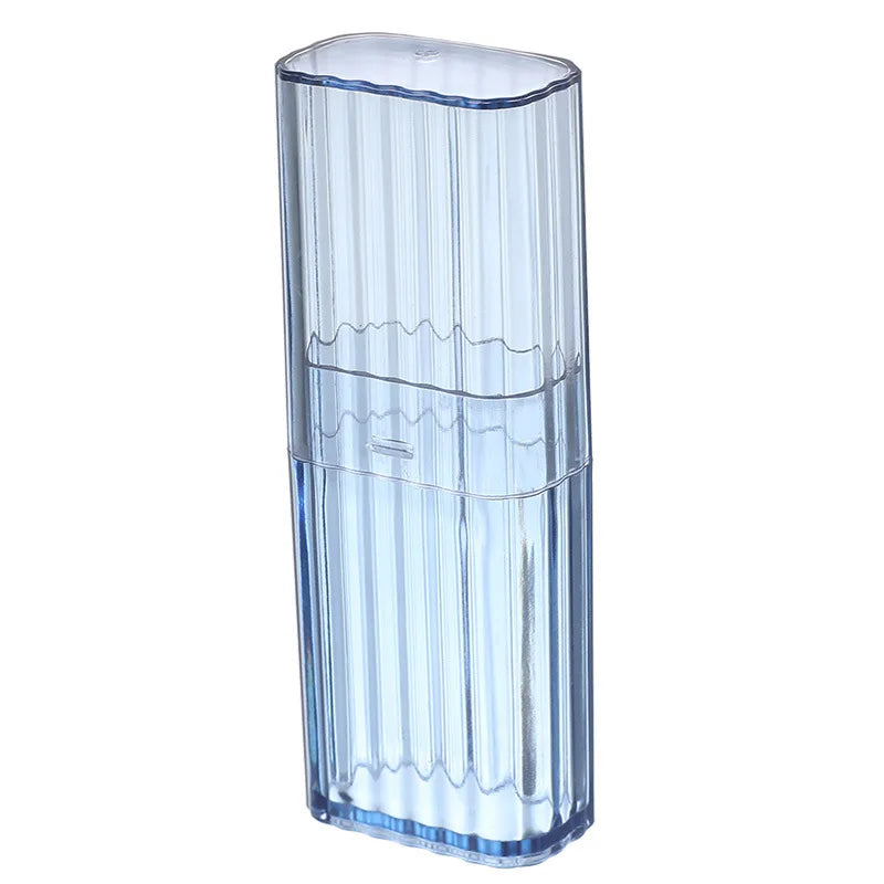 Portable Transparent Storage Box for Small Items Travel & Office Use