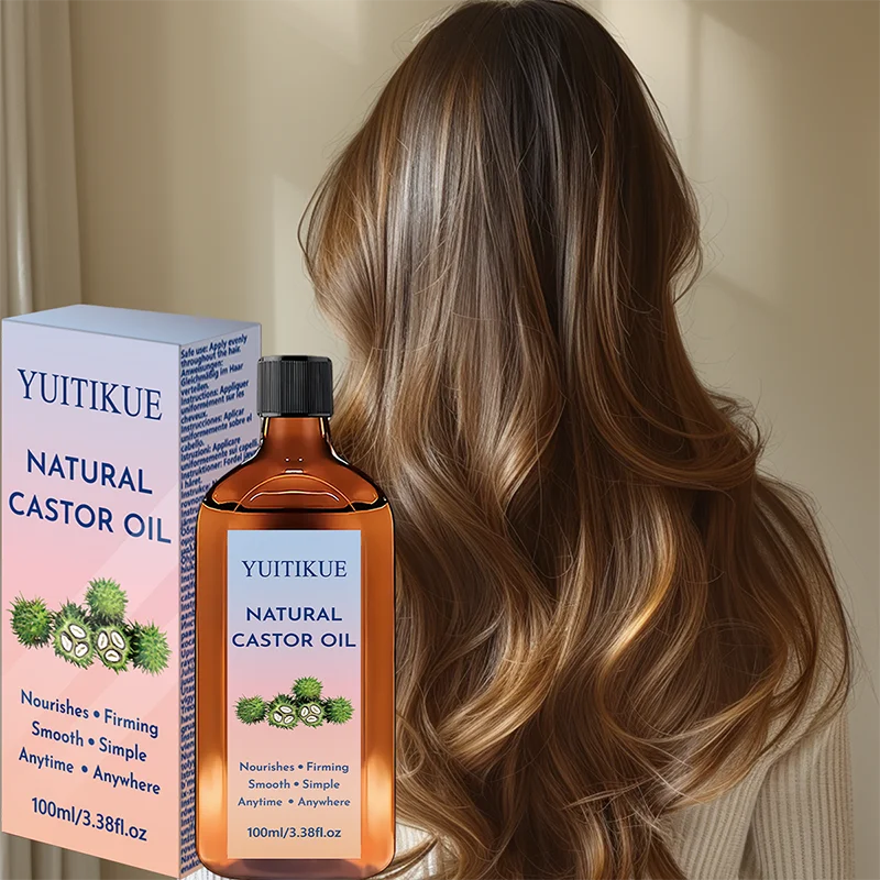 100ml Natural Castor Oil - Nourishing, Firming, Multipurpose Skin & Hair Oil