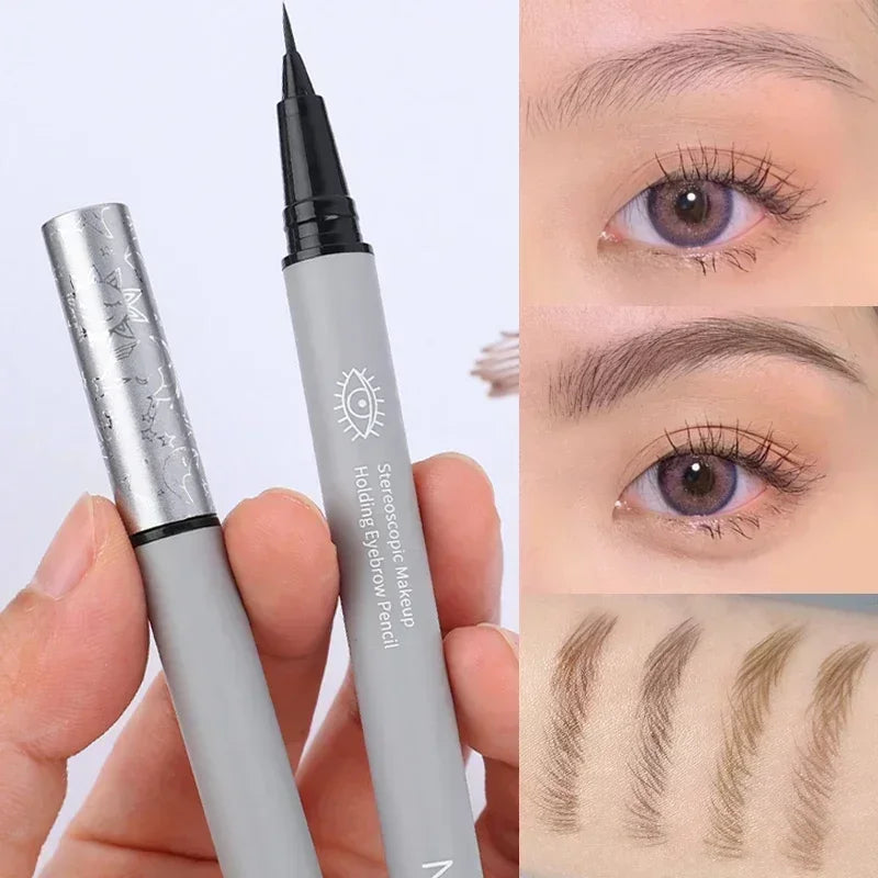 Waterproof Liquid Eyebrow Pencil - Long Lasting, Smudge-Resistant Makeup Tool