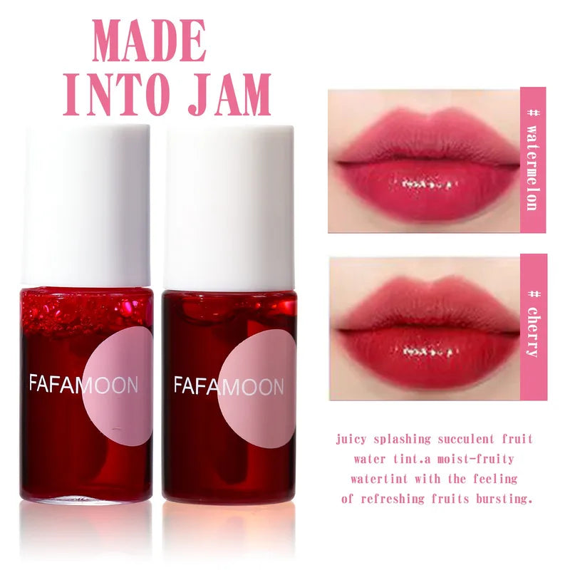 WaterTint Lip & Cheek Waterproof Lip Gloss - Long-Lasting Non-Stick Tint