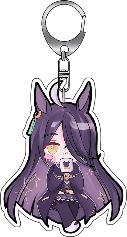 Acrylic Key Ring for Pretty Derby Anime Backpack Decoration Gift Fans